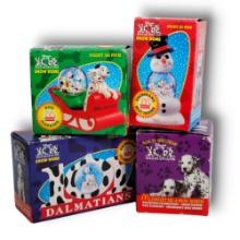 McDonald's Disney 101 Dalmatians SnowDome / Snow Globe Boxed Collectible Grouping