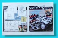 Snow Cat Vehicle "Creating G.I. Joe: A Real American Hero" Exclusive 17"x11" Print