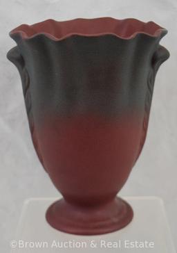 VanBriggle 6.5"h vase, mulberry