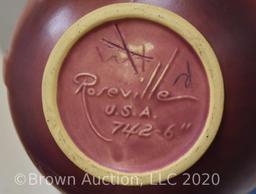 Roseville Silhouette 742-6" bowl, nudes