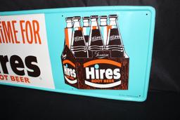 HIRES ROOT BEER 6 PACK SODA POP TIN SIGN