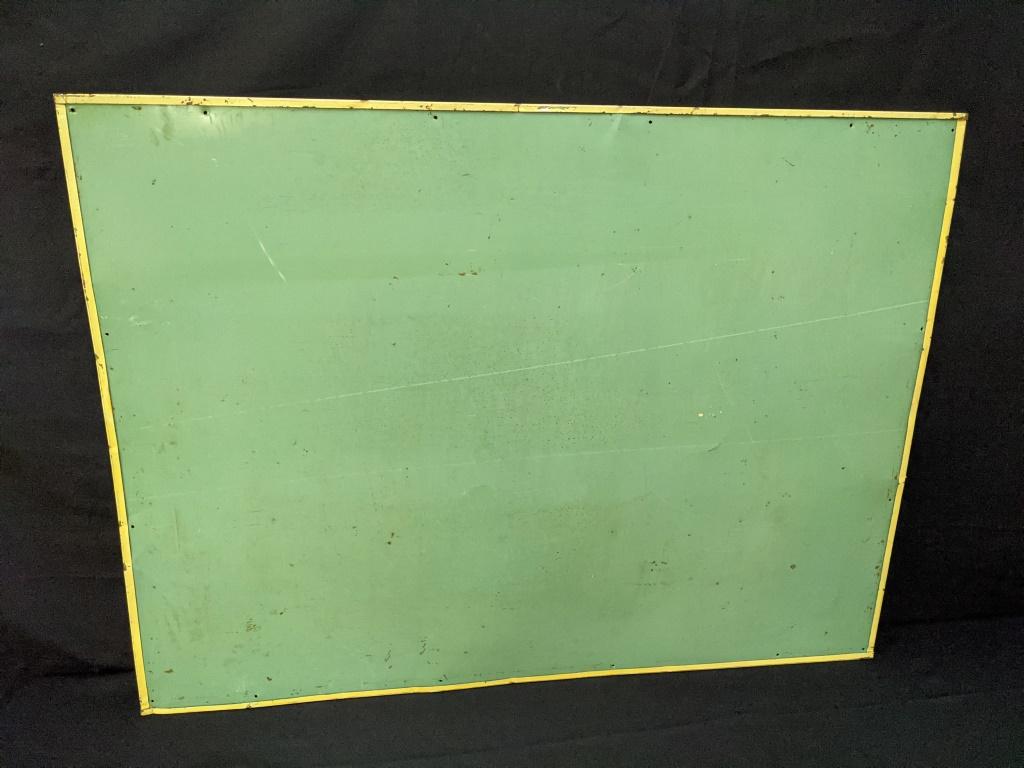 LARGE TIN FARM SIGN TRISCO FORMULA FEEDS