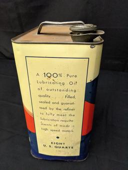 2 GAL OIL CAN SPEED WAY PETROLEUM CORP DETROIT MI