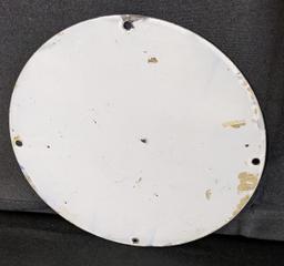 PORCELAIN SIGN BELL SYSTEM PUBLIC TELEPHONE