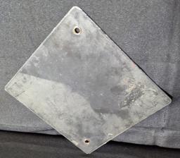 PORCELAIN SIGN AIR EXPRESS RAILWAY EXPRESS AGENCY