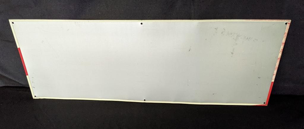 TIN SIGN SPAULDING TABLE QUEEN BREAD