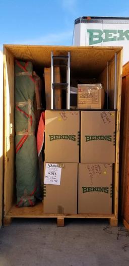 2 vaults. Contents in vaults. Vaults and pads NOT included. Office Purposes Vann, Jesse