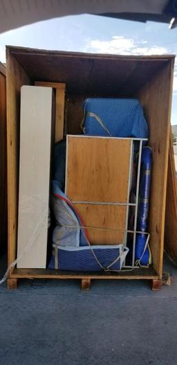 7 vaults. Contents in vaults. Vaults and pads NOT included.