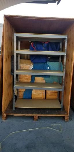 7 vaults. Contents in vaults. Vaults and pads NOT included.