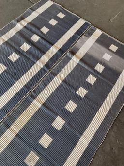 Set area rugs. 7' x 27" each