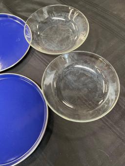 Lot of assorted plates. 12 pieces