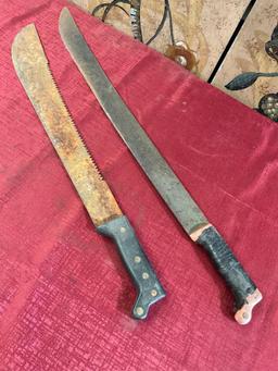Machetes. 2 pieces