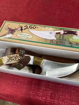 New Whitetail Cutlery WT-148 knife with sheath