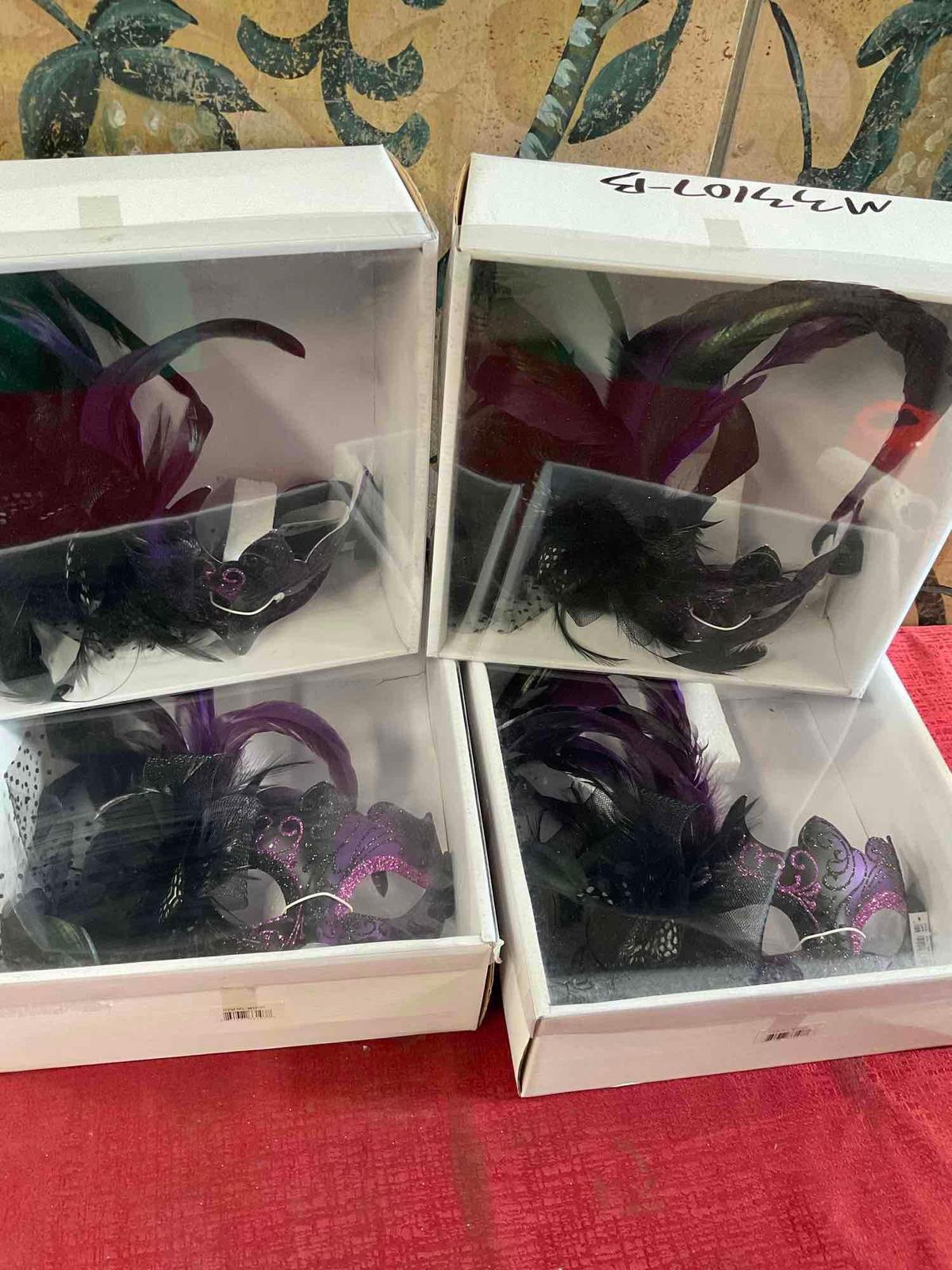 New adult masks individually boxed. 4 pieces