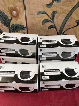 New AW disposable face mask. 6 boxes 50 pieces in each box