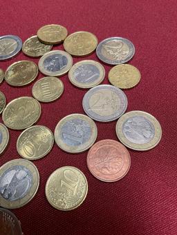 Assorted Foreign coins. 26 coins