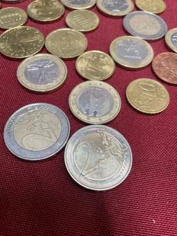 Assorted Foreign coins. 26 coins
