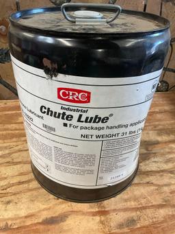 CRC Chute Lub, 31 lbs, silicone lubricant