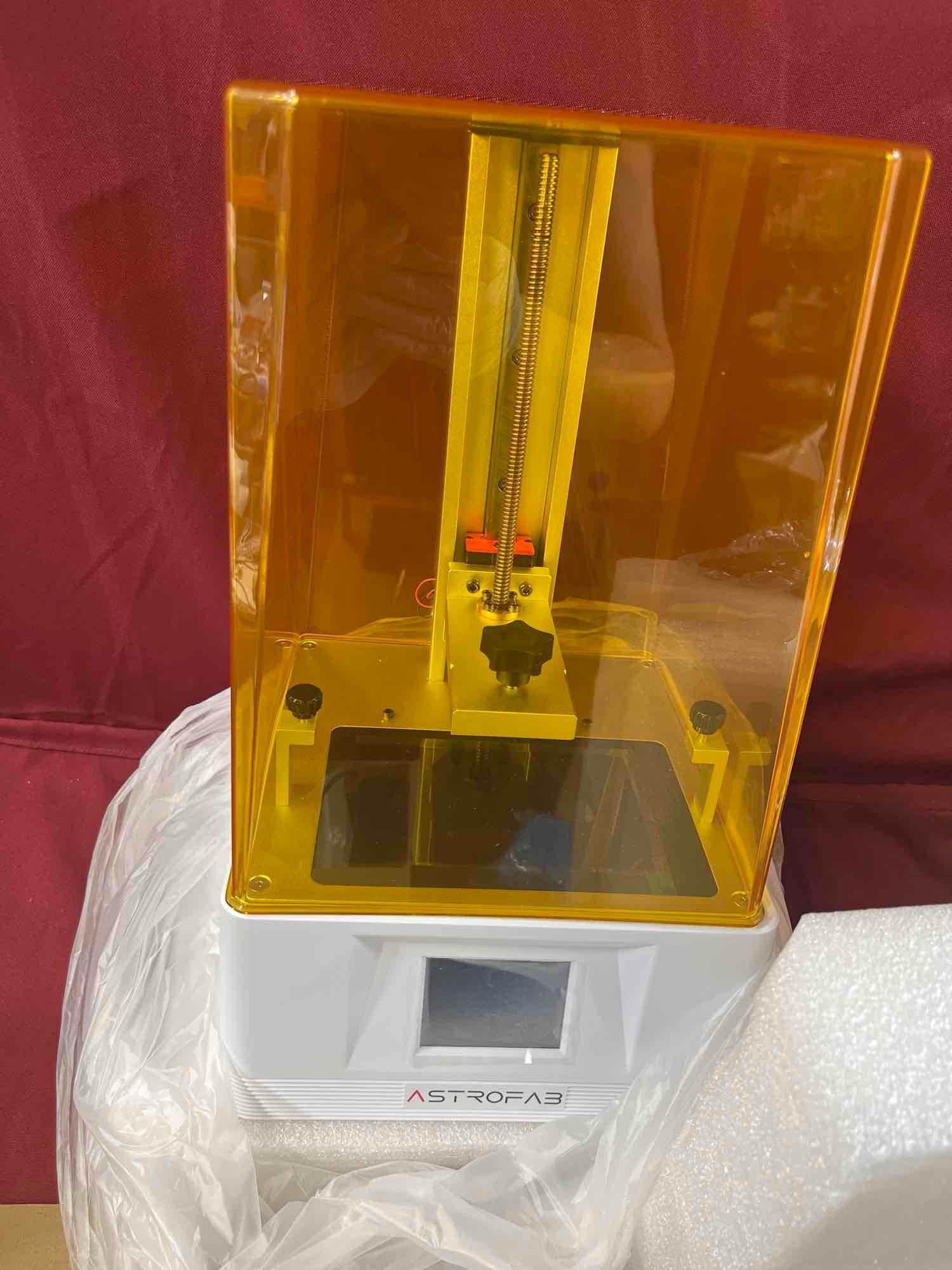Astrofab photon mono, resin 3D printer