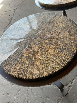 Bassett tables. 2 pieces