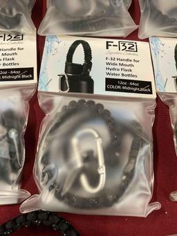 New. F-32 handles for wide mouth hydro flasks water bottles. 25 pieces