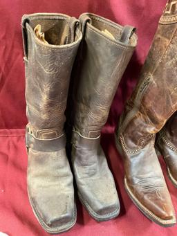 Frye Seems to be size 6 boots & Ariat size 6.5 boots