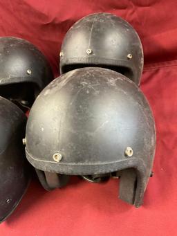 Helmets. 4 pieces