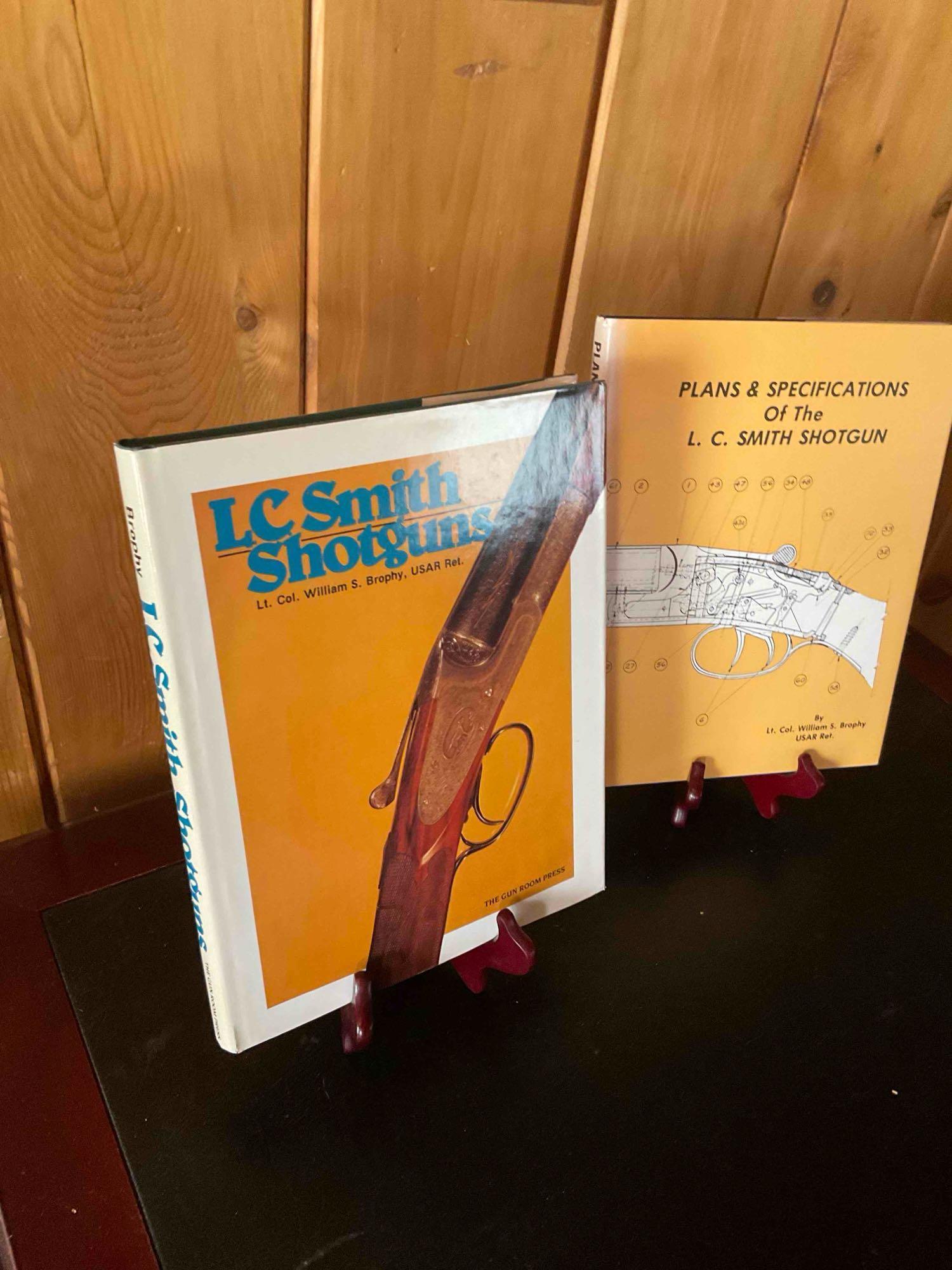 LC Smith Shotguns & Plans Of Specifications OF The LC Shotguns books. 2 pieces