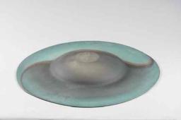 Collectible. Elliptical series, glass, Ira Sapir. 2-3/8" high x 25-1/2" diameter