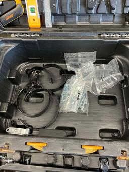 Deko tool set with rolling case. Over 50 pieces