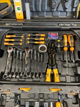 Deko tool set with rolling case. Over 50 pieces