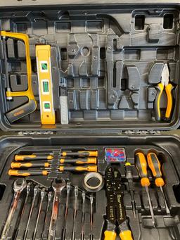 Deko tool set with rolling case. Over 50 pieces