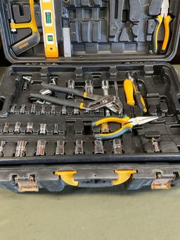 Deko tool set with rolling case. Over 50 pieces
