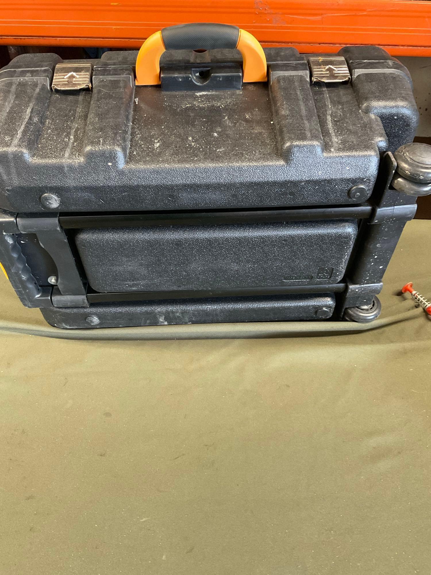 Deko tool set with rolling case. Over 50 pieces
