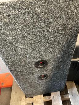 12" Pioneer dual subwoofer, Box 14" x 32" x 14"