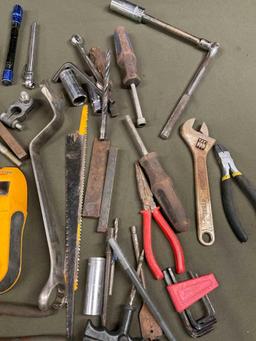 Assorted tools. Over 50 pieces