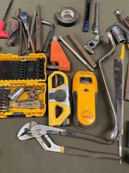 Assorted tools. Over 50 pieces