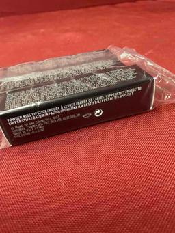 New MAC Powder Kiss lipstick, 923 Stay Curious. 3 lipsticks in package, unknown expiration