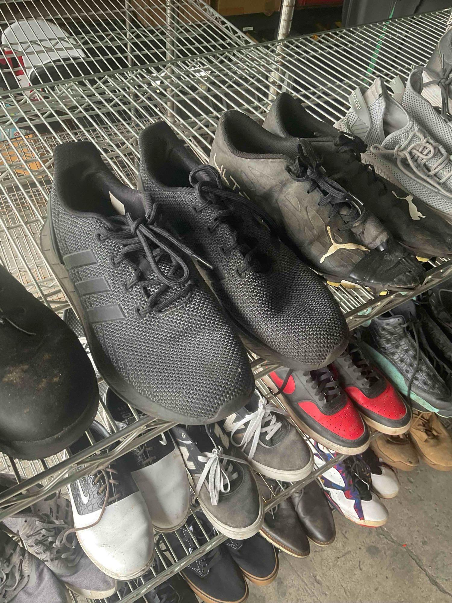 Assorted shoes. Adidas, Nike, Puma, Fila, Vans, etc. 30 pairs