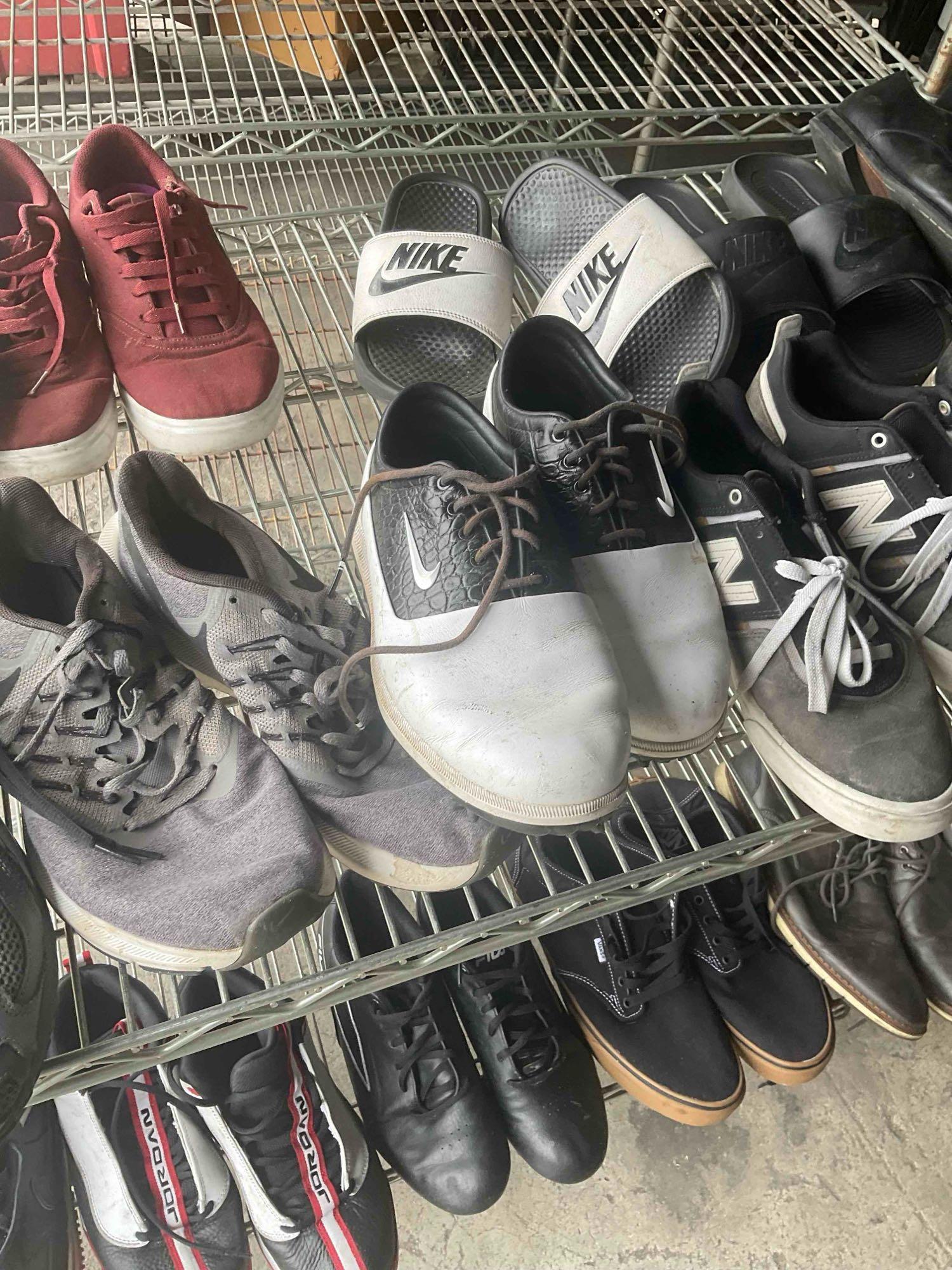 Assorted shoes. Adidas, Nike, Puma, Fila, Vans, etc. 30 pairs