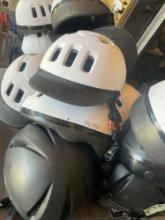 Troxel Helmets with tags all have torn grips, see pics. 14 helmets