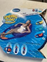 Swim Ways spring floaty recliner