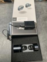 Bose sounds port free sky wireless air buds with charger