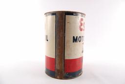 Vintage Esso Motor Oil Advertising 5 Quart Oil Can