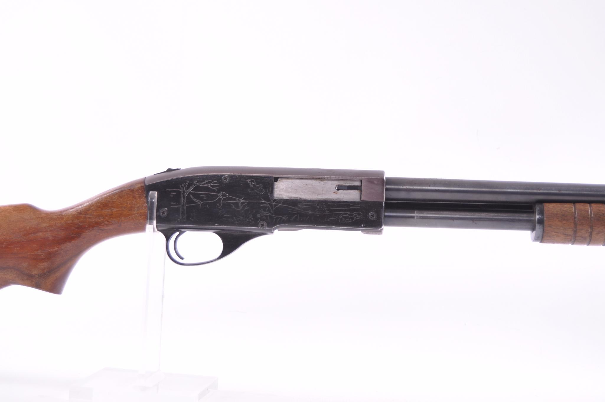 Noble model 7410 gauge pump action shotgun
