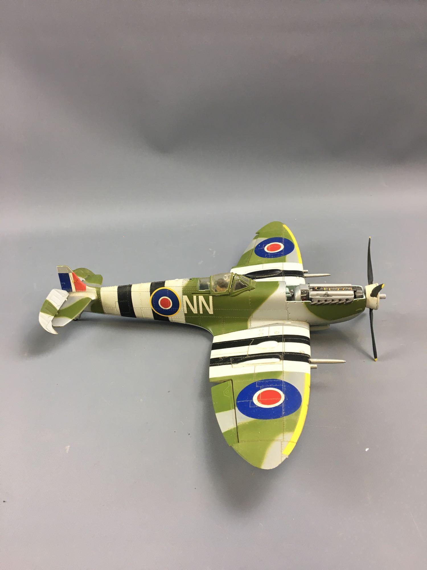 Group of 4 die-cast Fighter Airplanes and more