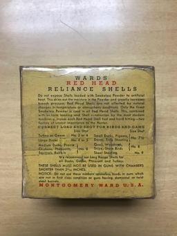 Wards redhead reliance 16 gauge vintage shotgun shells