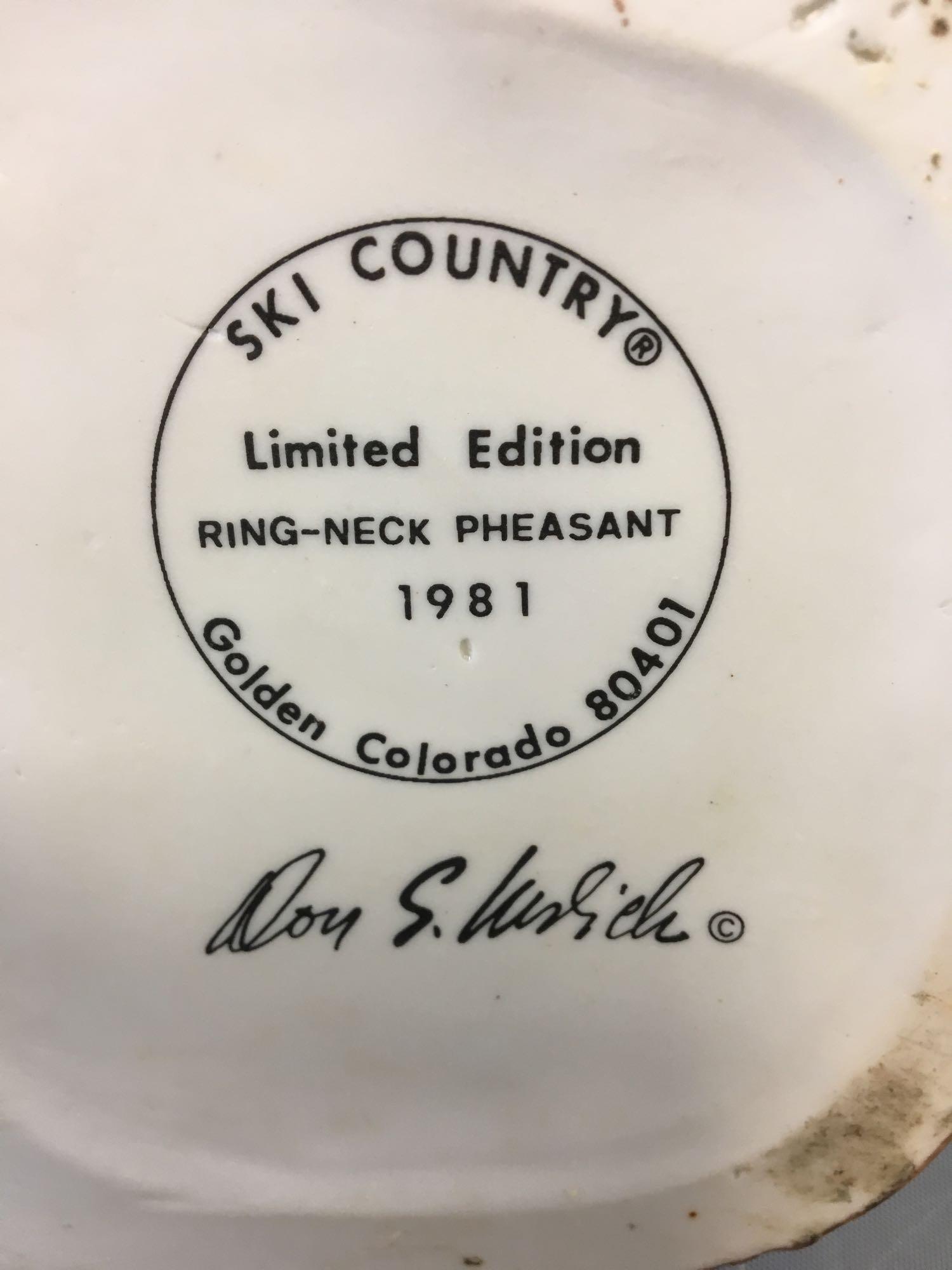 Group of 3 Ski Country Limited Edition Decanters