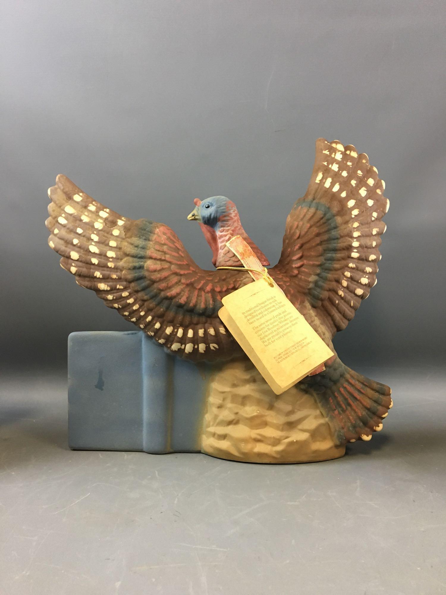 Group of 4 Wild Turkey Limited Edition Decanters