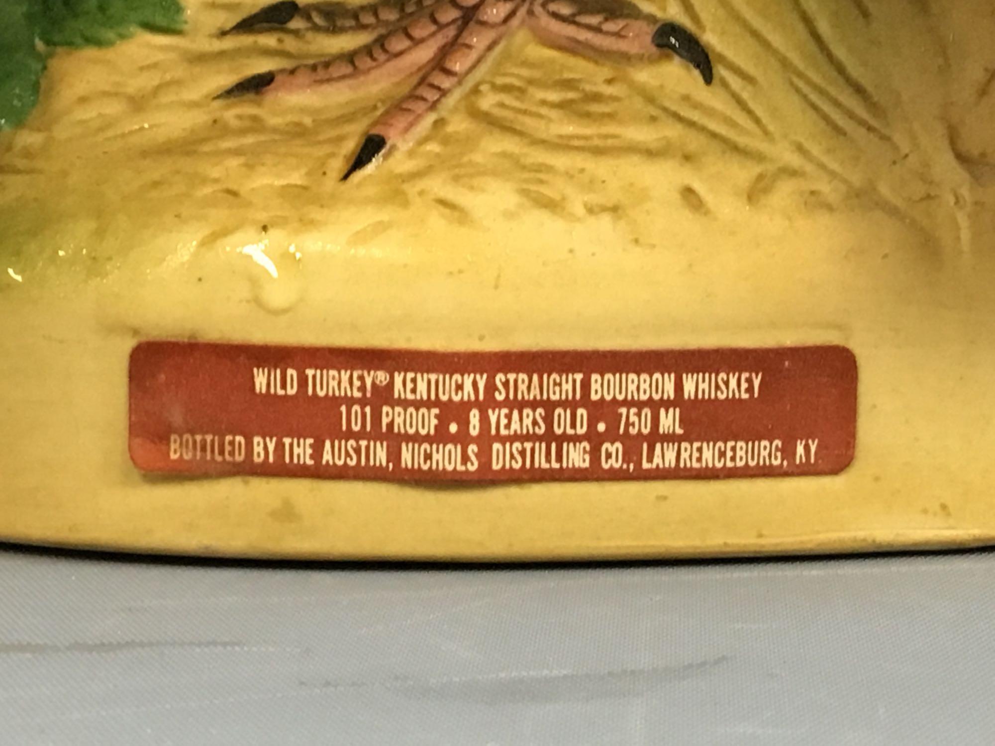 Group of 4 Wild Turkey Limited Edition Decanters